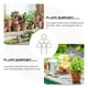 thumbnail image 2 of KAKOWELY 2 enrejados de hierro para plantas trepadoras de exterior, soporte metálico para plantas trepadoras, 2 of 5