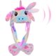 thumbnail image 2 of Arcimatto-Sombrero de Animal con orejas de felpa, vestido para saltar en movimiento, fiesta de Cosplay, vacaciones de Navidad, gorro con solapa para la oreja para niños y adultos, 2 of 4