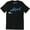 Black, variant on Scuba Life | Diving Shark Chasing A Diver Men's T-Shirt