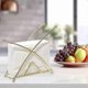 thumbnail image 2 of Standing Metal Tissue Holder Geometric Heavy Duty Iron Dining Table Paper Towel Napkin Clip Dispense, 2 of 5