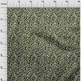thumbnail image 2 of oneOone Viscose Jersey Olive Green Fabric Animal Skin Dress Material Fabric Print Fabric By The Yard 60 Inch Wide-MU0, 2 of 5