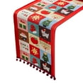 thumbnail image 2 of Kbndieu Christmas Table Runner Seasonal Winter Xmas Holiday Kitchen Dining Table Decorations for Home Party Indoor Room Decor, 2 of 7
