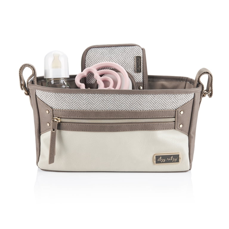 Itzy Ritzy Stroller Caddy, Vanilla Latte photo 2