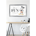 thumbnail image 6 of Disney 100th Anniversary - Fun To Do The Impossible Wall Poster, 22.375" x 34" Framed, 6 of 6