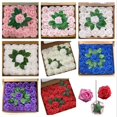 thumbnail image 2 of Flores artificiales de aspecto Real, rosas falsas de espuma con tallos para ramos de boda, decoraciones de fiesta de despedida de soltera, 25 unidades, 2 of 4