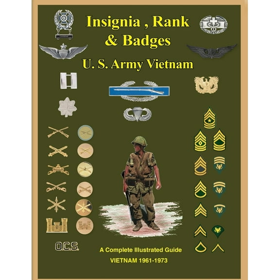 United States Army Vietnam Insignia, Rank and Badges, (Paperback)