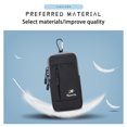 thumbnail image 3 of WRKEKC Clearance Adjustable Phone Arm Band for Running & Workouts - Universal Crossbody Pouch with Reflective Safety Stripes, 3 of 7