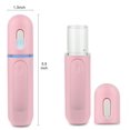 thumbnail image 2 of Nano Facial Mister, Cool Mist 30 ml Rociador de niebla facial práctico, compatible con la adición de tóner y leche pura, humectante e hidratante para el cuidado de la piel, maquillaje, rosa/blanco, 2 of 6