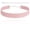 Pink, variant on Leather Choker for Women, 0.6" Classic Ribbon Style, Adjustable 12–18", Stainless Steel Clasp, Minimalist Goth/90s Layering Collar — Black