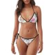 thumbnail image 1 of Disketp Colorful Flowers para Bañador de Dos Piezas para Mujer, Bikini Sexy Halter String, Conjunto de Bikini en Triángulo, 1 of 6