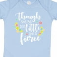 thumbnail image 4 of Inktastic Though She Be but Little She is Fierce Shakespeare Girls Baby Bodysuit, 4 of 5