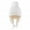 White, variant on UDIYO Baby Beanie hat Toddler boy Girl hat Kids Winter hat Knit Bean hat Winter Ear Cup Cap for 1-5 Years Old