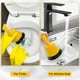 thumbnail image 3 of Injueey Émbolo de drenaje amarillo con fuerte succión para zuecos rebeldes, émbolo de inodoro con mango ergonómico Suministros de limpieza para el hogar, 3 of 6