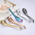thumbnail image 1 of Travelwant 2Packs Spherification Spoon - Stainless Steel Spherification Spoon Molecular Slotted Bar Spoon, Molecular Mixologist Spherification Bar Spoon for Kitchen, 1 of 1