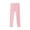 Pink, variant on breaise Kids' Yoga Leggings for Girls Breathable Elastic Waistband Dance Gym Pants Summer Solid Leggings