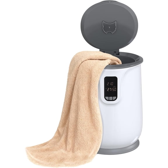 WAA 20L Towel Warmer Bucket Adjustable Timer/Temp,Fragrance Disc,Auto Shut Off for Bathroom
