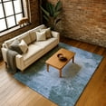 thumbnail image 7 of Addison Rugs Mayfield Premium Machine Washable Transitional Abstract Denim Rectangle Rug, 5' x 7'6", 7 of 7