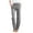 Grey #815, variant on Bovemsi Casual Pants for Women Solid Straight Waist And Long Elastic Drawstring Cotton with Pockets