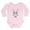 Petal Pink, variant on CafePress - Cute Hipster Easter Bunny Body Suit - Long Sleeve Cotton Baby Bodysuit