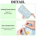thumbnail image 6 of Daisy Dish Drying Mat for Countertop Kitchen Sink Area Microfiber Drainer Pad Foldable Floral Rack Mat Absorbent 16x18 Inch, 6 of 7