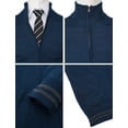thumbnail image 5 of H2H Mens Casual Slim Fit Knitted Cardigan Zip-up Long Sleeve Thermal (CMOCAL062), 5 of 6