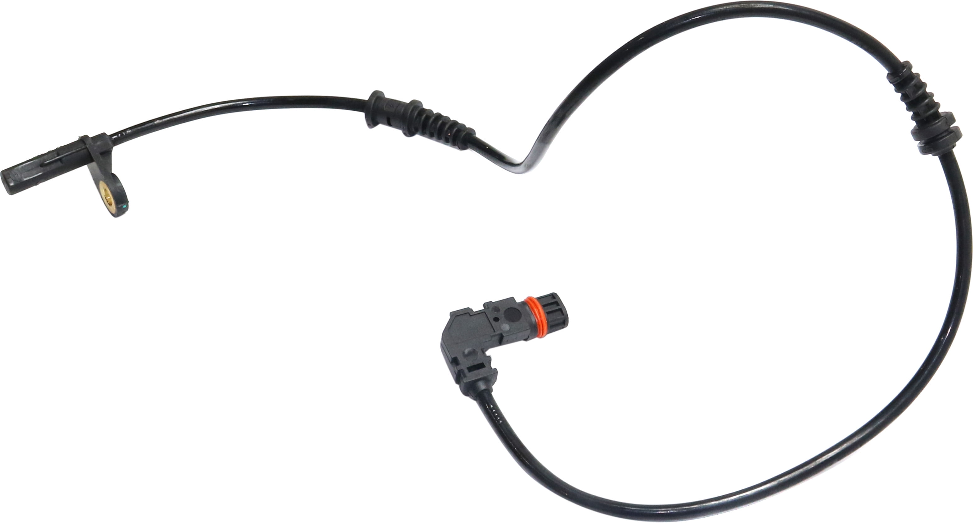 ABS Speed Sensor Compatible with 2008-2011 Mercedes Benz C300 2008-2011 Mercedes Benz C350 Front, Driver or Passenger Side 6 Cyl 3.5L Female Connector Pin Type 2-Prong Terminal