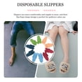 thumbnail image 3 of WEUVEB 12 Pares De Zapatillas Desechables Eva Para Invitados Y Uso En Casa O Salón, 3 of 5
