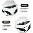thumbnail image 5 of TINKI Real Carbon Fiber Front Bumper Lip Corner Trim Strip Compatible with Chevrolet Corvette C8 Stingray 2020-2023, Front Lip Corner Decoration Strip Sticker, 5 of 12