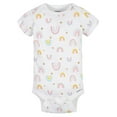 thumbnail image 5 of Gerber Baby Girls Onesies® Brand Bodysuits, 3-Pack, 5 of 9