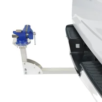 Kojem Hitch Mount Workstation Portable Vise 4.5 inch for Trailer Receiver Hitch