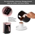 thumbnail image 3 of KARACA Cafetera turca Oro Rosa 5 tazas Capacidad Mucha espuma, 535W, 3 of 9