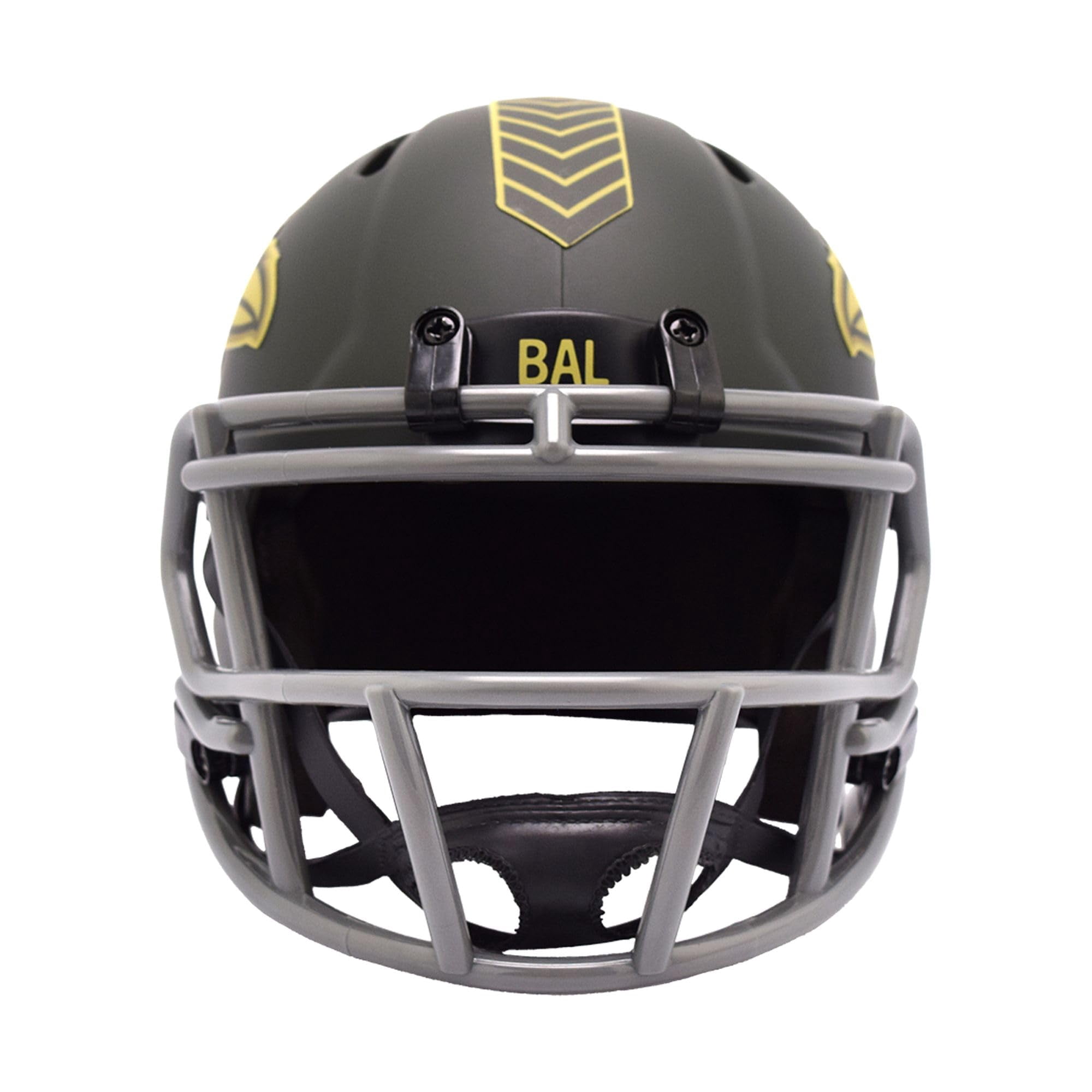 Riddell Baltimore Ravens 2025 Salute to Service Mini NFL Football Helmet