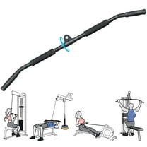 Rotating Lat Pull Down Bar 39.4'' Lat Pulldown Attachments for Pulley System Gym Cable Machine LAT Pull Down Machine, Lat Bar Pulldown Bar Cable Machine Attachment Cable Attachments for Gym