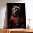 thumbnail image 2 of Skye Terrier Pets Portrait Painting of Dog Renaissance Style on Canvas Royal Pet Portrait from Photo, Wall Art Print for Home Decor, Modern Wall Decoration, 2 of 5