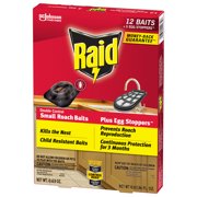 Raid Double Control Indoor and Outdoor Insect Killer, Small Roach Baits, 15 Count