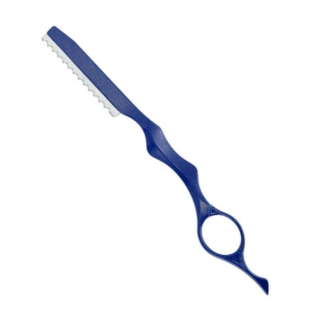 Unique Bargains 1 Pc Durable Haircut comb with Blades for Hair Styling Blue