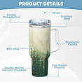 thumbnail image 5 of KLL Fog Forest Print 40oz Stainless Steel Insulated Car Cup Coffee Mug with Spillproof Lid - Keep Your Drink Hot or Cold on the Go, 5 of 8
