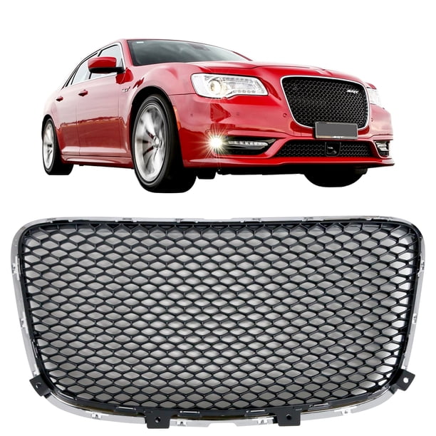 Chrome Mesh Front Grille For 2015-2023 Chrysler 300 – ABS Plastic – IKON MOTORSPORTS