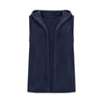 thumbnail image 6 of Sherpa Vest Womens Fall Fashion 2026 Open Front Fleece Fuzzy Cardigan Vest Winter Comfy Warm Coats with Pockets, 6 of 8