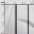 thumbnail image 1 of oneOone Cotton Poplin White Fabric Wide Stripe Sewing Material Print Fabric By The Yard 56 Inch Wide, 1 of 4