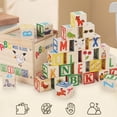thumbnail image 4 of ABC Learning Baby Blocks Educational Toys Alphabet & Number Apilando Bloques para pequeños 1-3 Regalos, 4 of 9