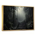 thumbnail image 2 of Designart "Unsolved Mysteries Of The Jungle" Jungle Floater Framed Canvas Prints, 2 of 5