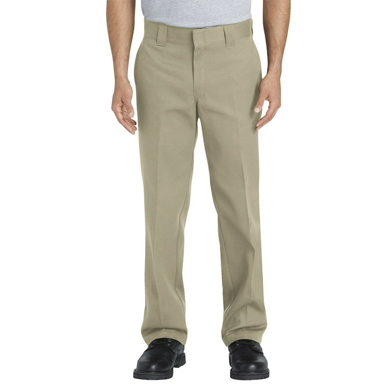 Dickies Men s Flex Slim Fit Straight Leg Work Pants Desert Sand 40