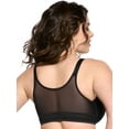 thumbnail image 6 of Paramour by Felina | Body Soft Back Smoothing T-Shirt Bra (Black, 32DD), 6 of 6