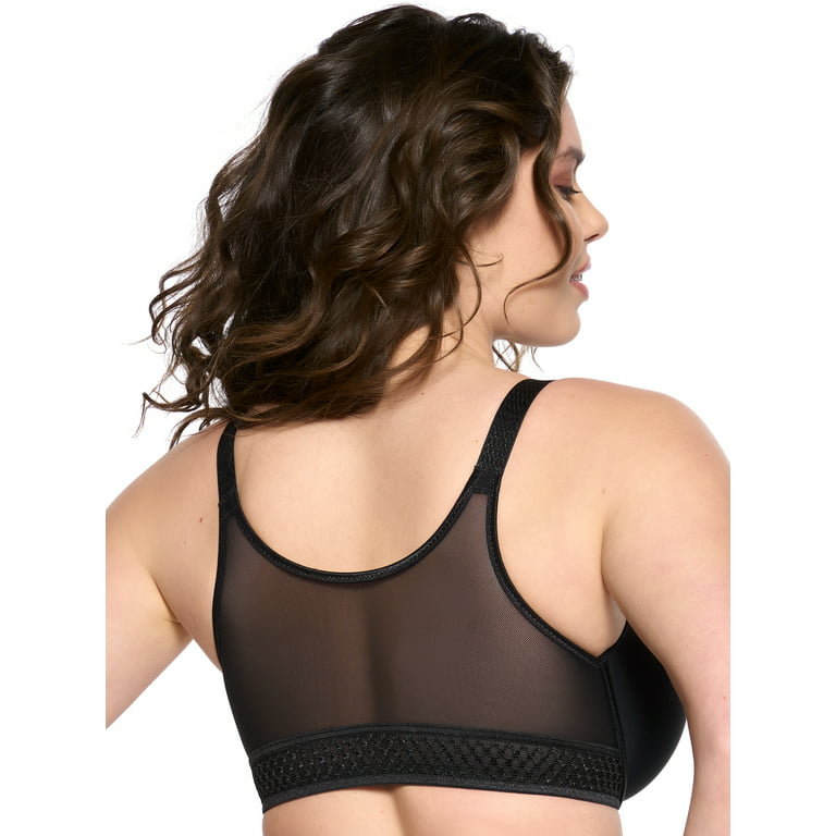 Paramour by Felina | Body Soft Back Smoothing T-Shirt Bra (Black, 32H)