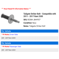 thumbnail image 2 of Tailgate Striker Bolt - Compatible with 2011 - 2017 Ram 2500 2012 2013 2014 2015 2016, 2 of 2