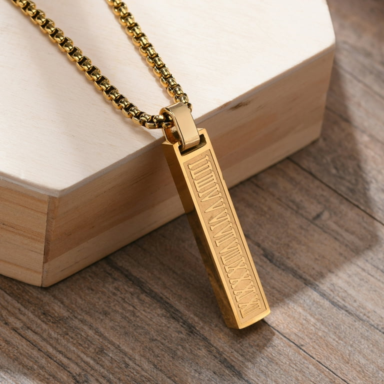 Supreme gold outlet bar pendant Supreme gold outlet bar pendant
