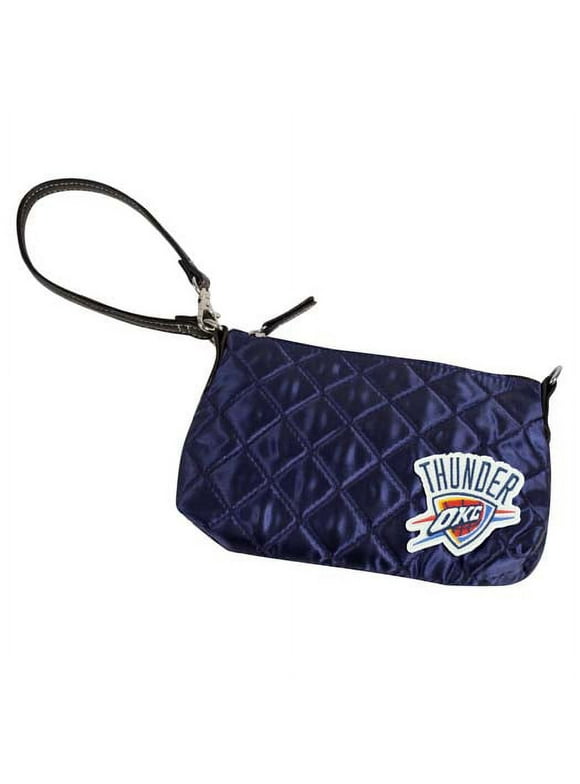 Oklahoma City Thunder Quilted Wristlet