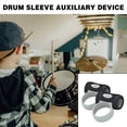 thumbnail image 3 of 3Pcs Drumstick Control Clip, Vacemry Drumstick Training , 2Pcs Silicone Finger Grip Rings For Control And Rotation, Auxiliary Drumsticks Grips For Beginner Drummers, Practice Tools For Snare Drum And, 3 of 3