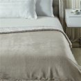 thumbnail image 4 of Cozy Tyme T173-20TPC-UE Couverture en Flanelle Réversible Sherpa 50 x 60 Po, Taupe, 4 of 7